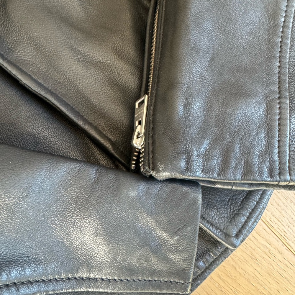 All Saints Leather Jacket - Picture 10 of 10